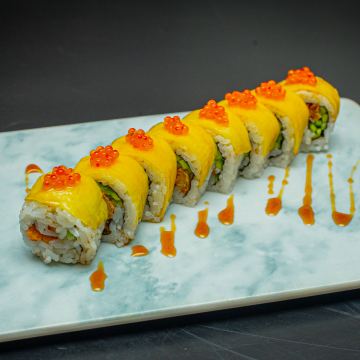 Tempura crevette avocat